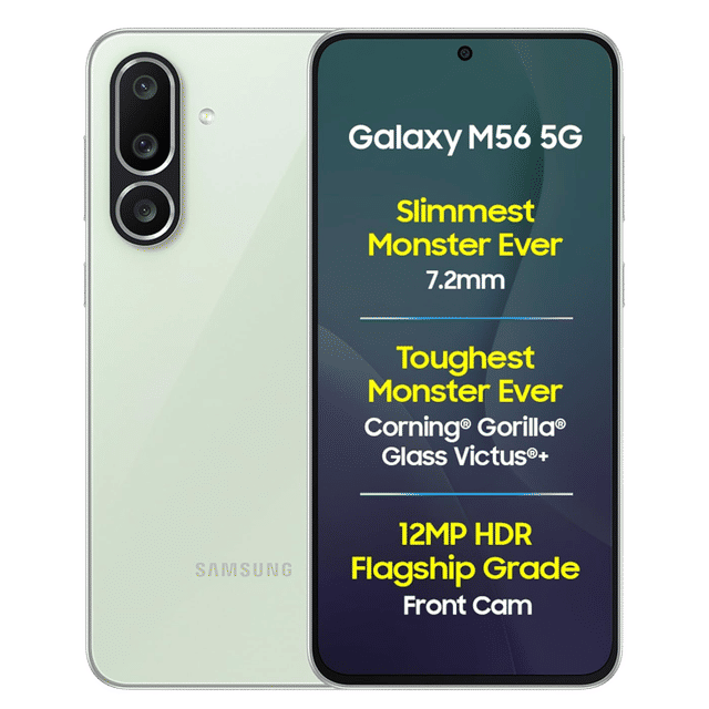 Samsung Galaxy M56 5G | 8GB RAM 256GB Light Green