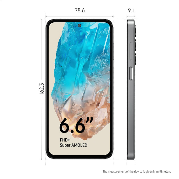 Samsung Galaxy M35 5G | 8GB RAM 256GB Thunder Grey