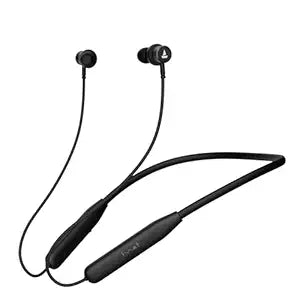 boAt Rockerz 109 wireless neckband Bluetooth earphones with black sweat resistant design