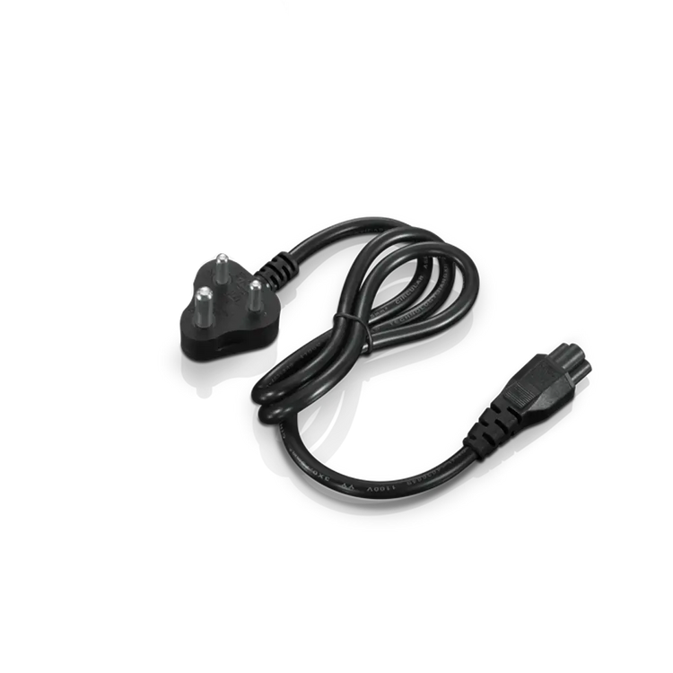 Lenovo 65W Slim Adapter black power cable with UK plug for laptop charging