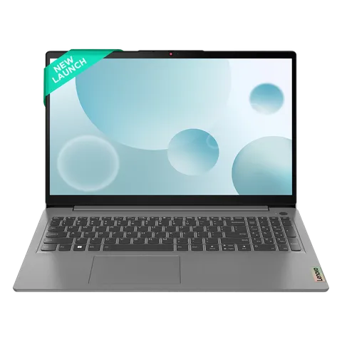 Lenovo Ideapad Slim 3i laptop with sleek gray design and full keyboard new launch