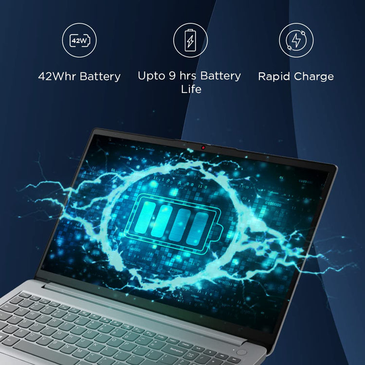 Lenovo Ideapad Slim 5i laptop with up to 9 hours battery life and rapid charge feature