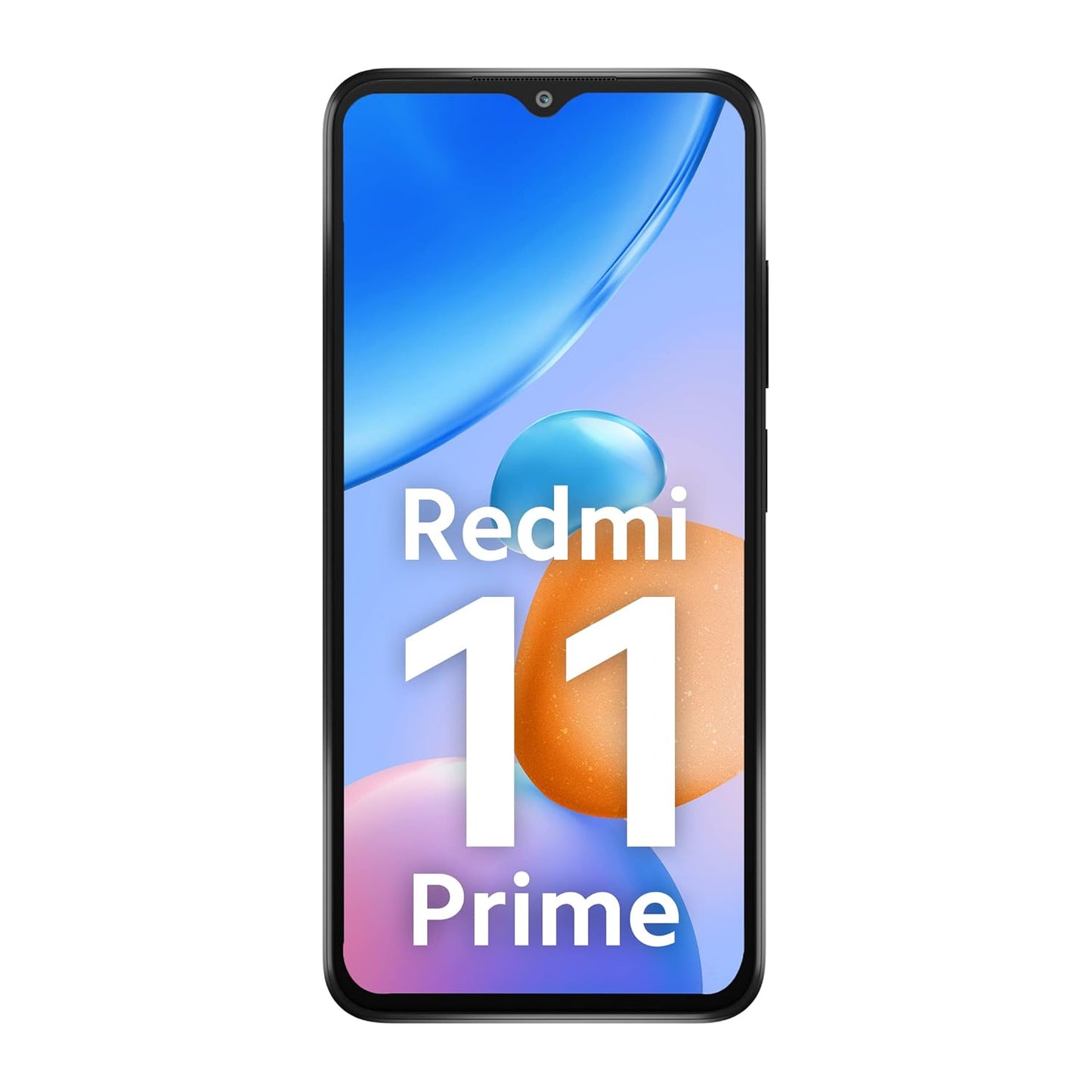 Redmi 11 Prime 4GB 64GB for sale front view showing the phone display and sleek design