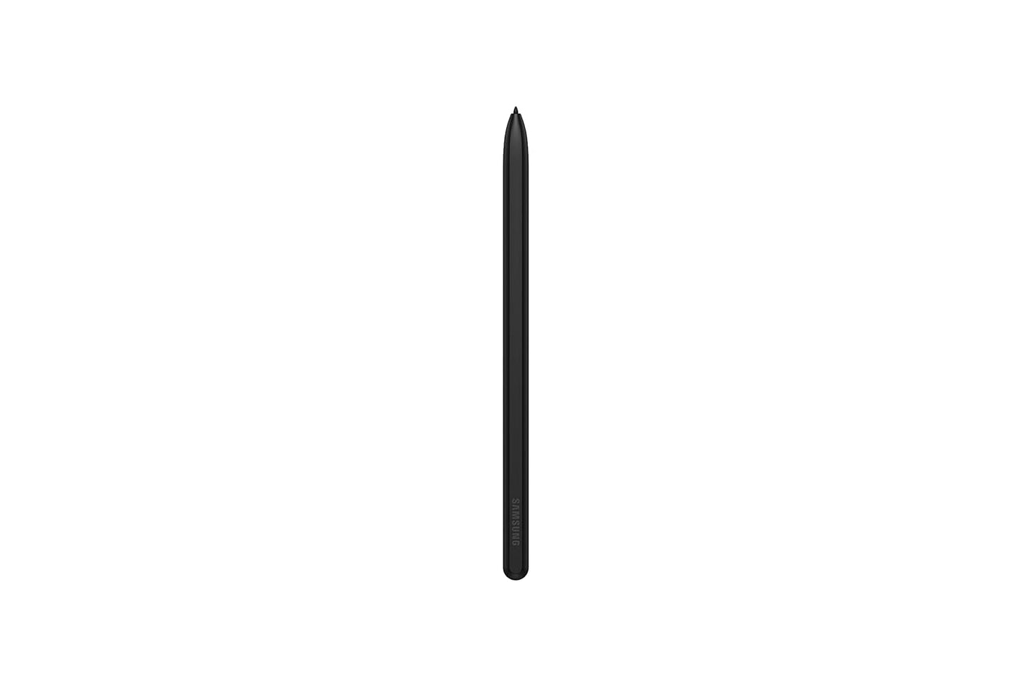 Samsung Galaxy Tab S8 Ultra black stylus pen shown from side view