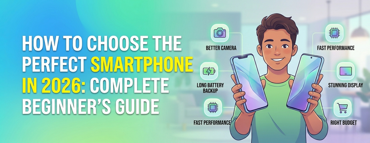 How to Choose the Perfect Smartphone in 2026: Complete Beginner’s Guide