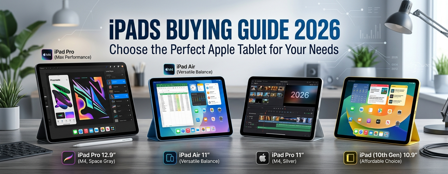 iPads Buying Guide 2026: Choose the Perfect Apple Tablet for Your Needs