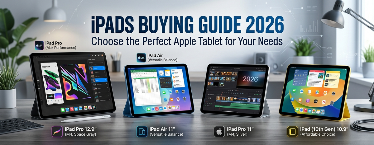 iPads Buying Guide 2026: Choose the Perfect Apple Tablet for Your Needs