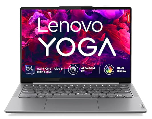 Lenovo YOGA  7i ULTRA9 – 14" FHD+ Display  (83CV00B3IN) | 1TB SSD | 32GB RAM | Win 11 + MS Office | 1 Year Warranty