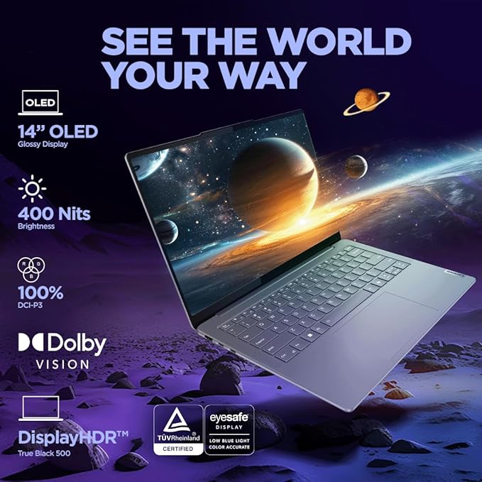 Lenovo YOGA 7i Ultra 9 (83CV00B3IN) | 14" FHD+ | 32GB RAM | 1TB SSD