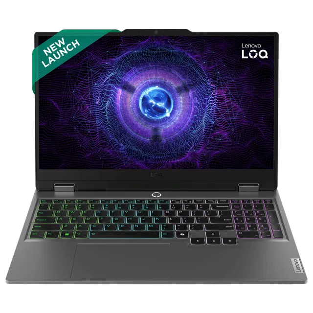 Lenovo LOQ(83DV018FIN) – Intel Core i5-13450HX, 24GB DDR5, 512GB SSD, RTX 3050 4GB, 15.6" FHD 144Hz, Win 11 + MS Office 2024, 1YR ADP