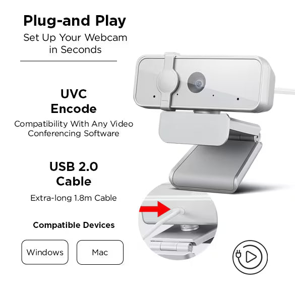 Lenovo Net BO 300 FHD Webcam (GXC1B34793)