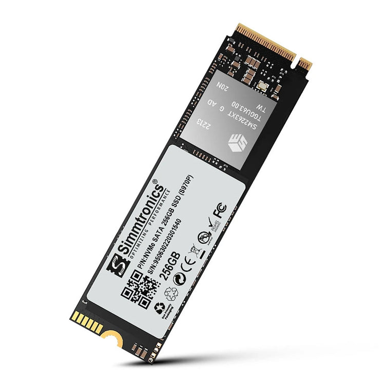 Simmtronics 256GB 3D Nand NVMe PCIe Solid State Drive