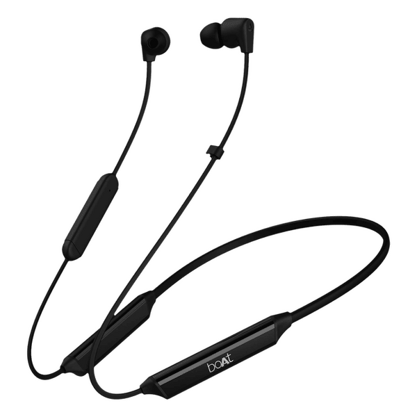 boAt Rockerz Trinity Neckband (Bluetooth 5.2, Cosmic Black