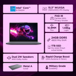 Lenovo IdeaPad Slim 3i (83K100C7IN) | i5-13420H | 16GB | 512GB SSD | 14" FHD 300 nits