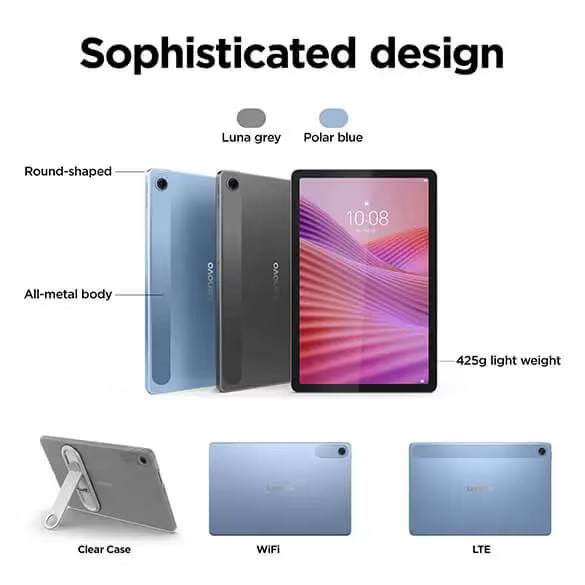 Lenovo Tab 10.1" WUXGA Tablet (ZAEJ0054IN) | 4GB RAM, 64GB Storage