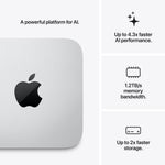 Apple Mac Studio M5 Ultra Chip 96GB RAM 1TB Storage (MHL74HN/A) - Silver