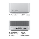 Apple Mac Studio M5 Ultra Chip 96GB RAM 1TB Storage (MHL74HN/A) - Silver