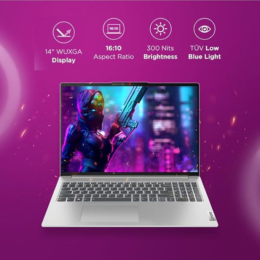 Lenovo IdeaPad Slim 5 14" 2-in-1 Laptop – Intel Core i5-13420H, 16GB RAM, 512GB SSD, Touch, (83KX004QIN)Windows 11, MS Office 2024, 1-Year ADP
