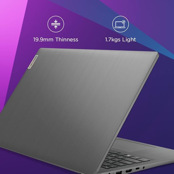 Lenovo Ideapad Slim 3 features Intel Core i3-1215U, 8GB LPDDR5, 512GB SSD, Windows 11, 15.6-inch display, 1-year warranty