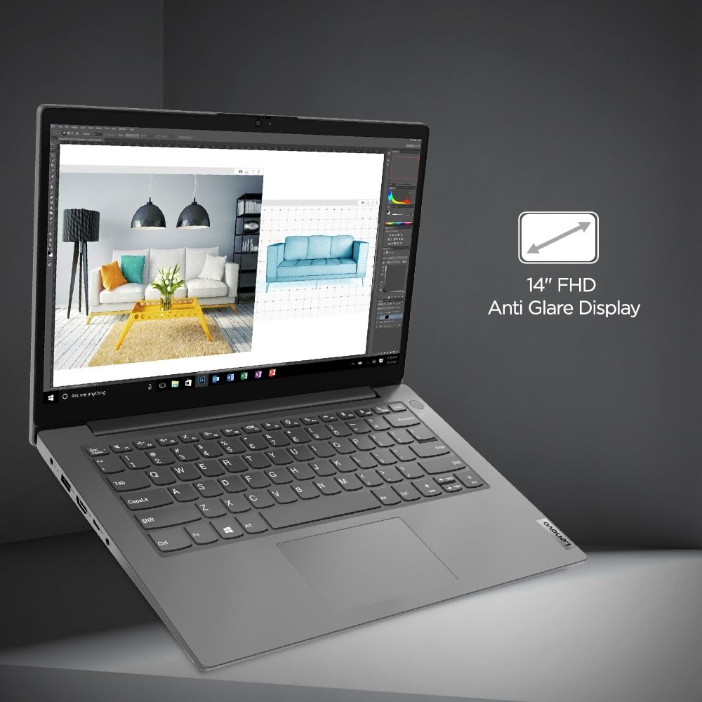 Lenovo V14 i5 12th Gen (82TS005DIH) | 8GB RAM, 512GB SSD, 14" HD Laptop | 1 Year Warranty