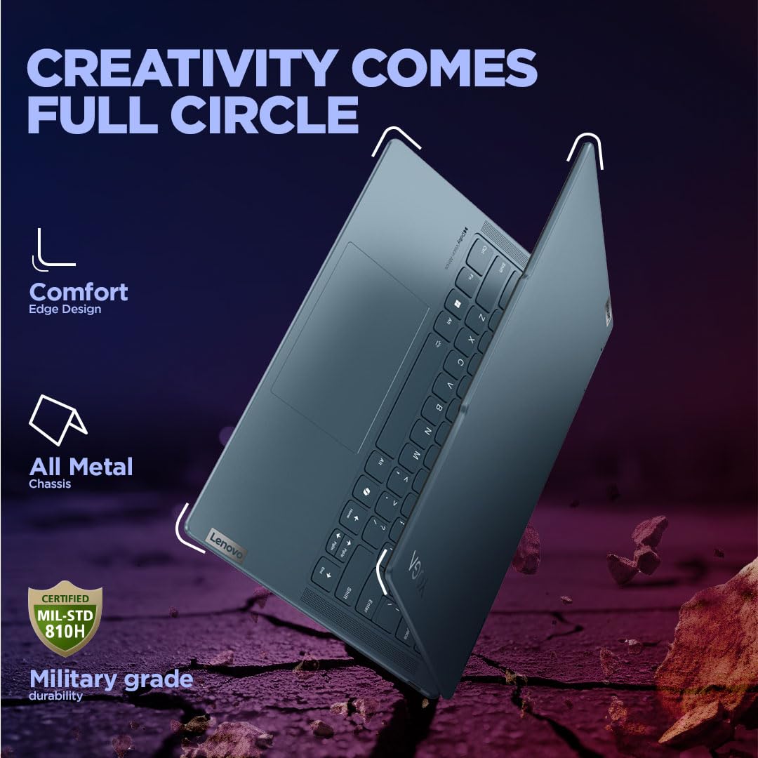 Lenovo YOGA 7i Ultra 7 (83CV00D3IN) | 14" FHD+ | 32GB RAM | 1TB SSD | Win 11