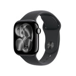Apple Watch Series 11 GPS 42mm Aluminium Case with Jet Black Sport Band (S/M)