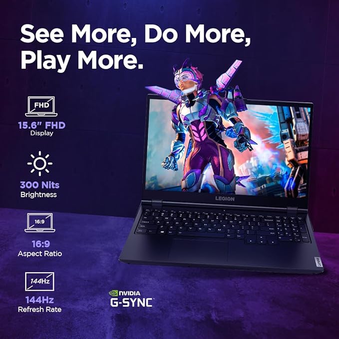 Lenovo Legion 5i (83JJ0010IN) | i7-13650HX | RTX 4060 | 24GB RAM | 512GB SSD