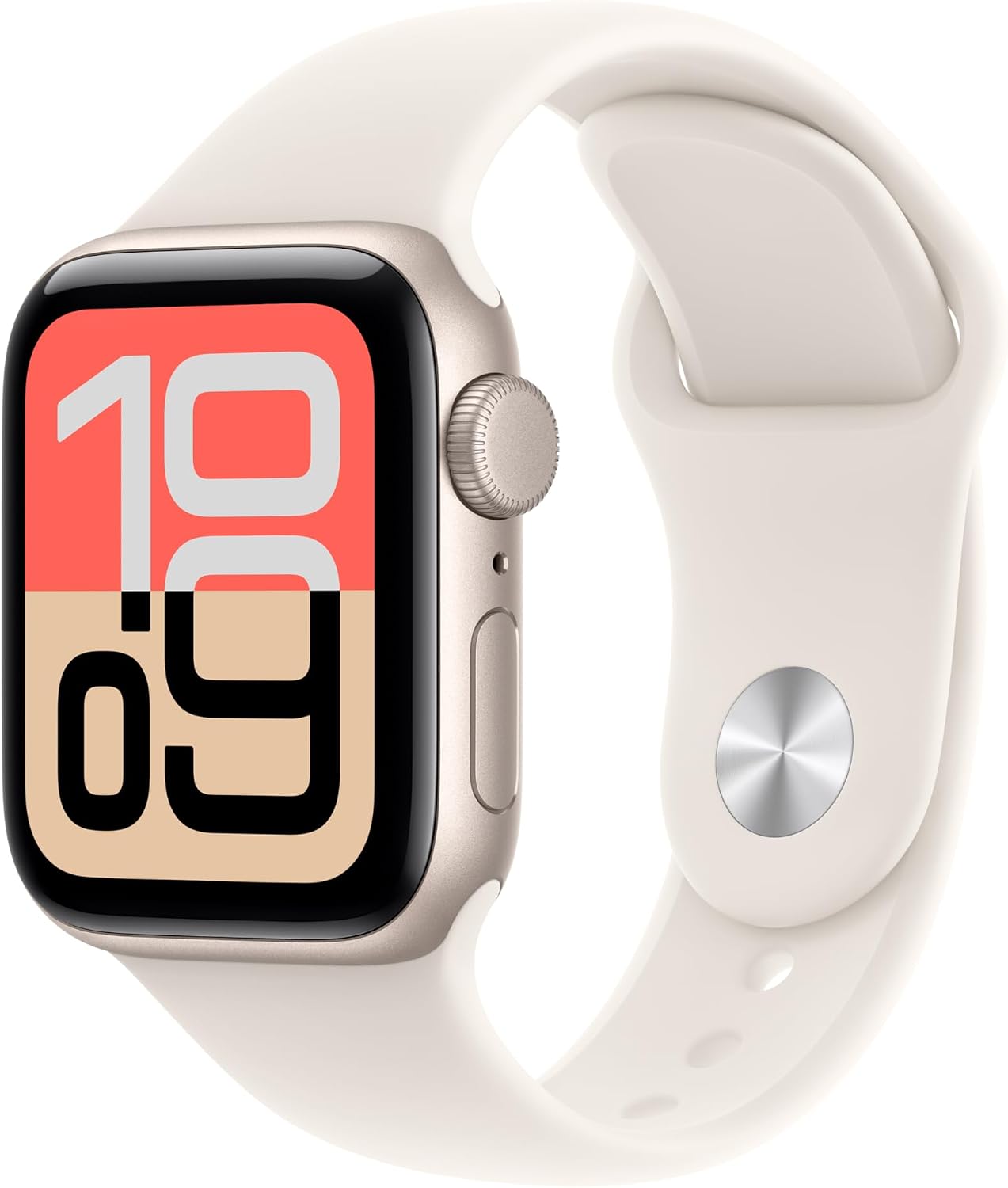 Apple Watch SE 3 GPS 40mm Aluminium Case Starlight Sport Band (S/M)