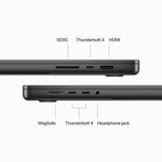 16-inch MacBook Pro (MX2X3HN/A) – Apple M4 Pro, 14-Core CPU, 20-Core GPU, 24GB RAM, 512GB SSD | Space Black