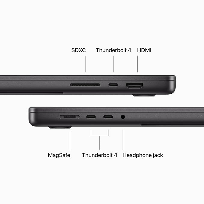 16-inch MacBook Pro (MX2X3HN/A) – Apple M4 Pro, 14-Core CPU, 20-Core GPU, 24GB RAM, 512GB SSD | Space Black