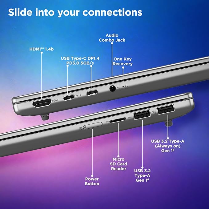 Lenovo IdeaPad Slim 5 Ryzen 7 AI (83HX001NIN) | 14" FHD+ | 24GB RAM | 1TB SSD