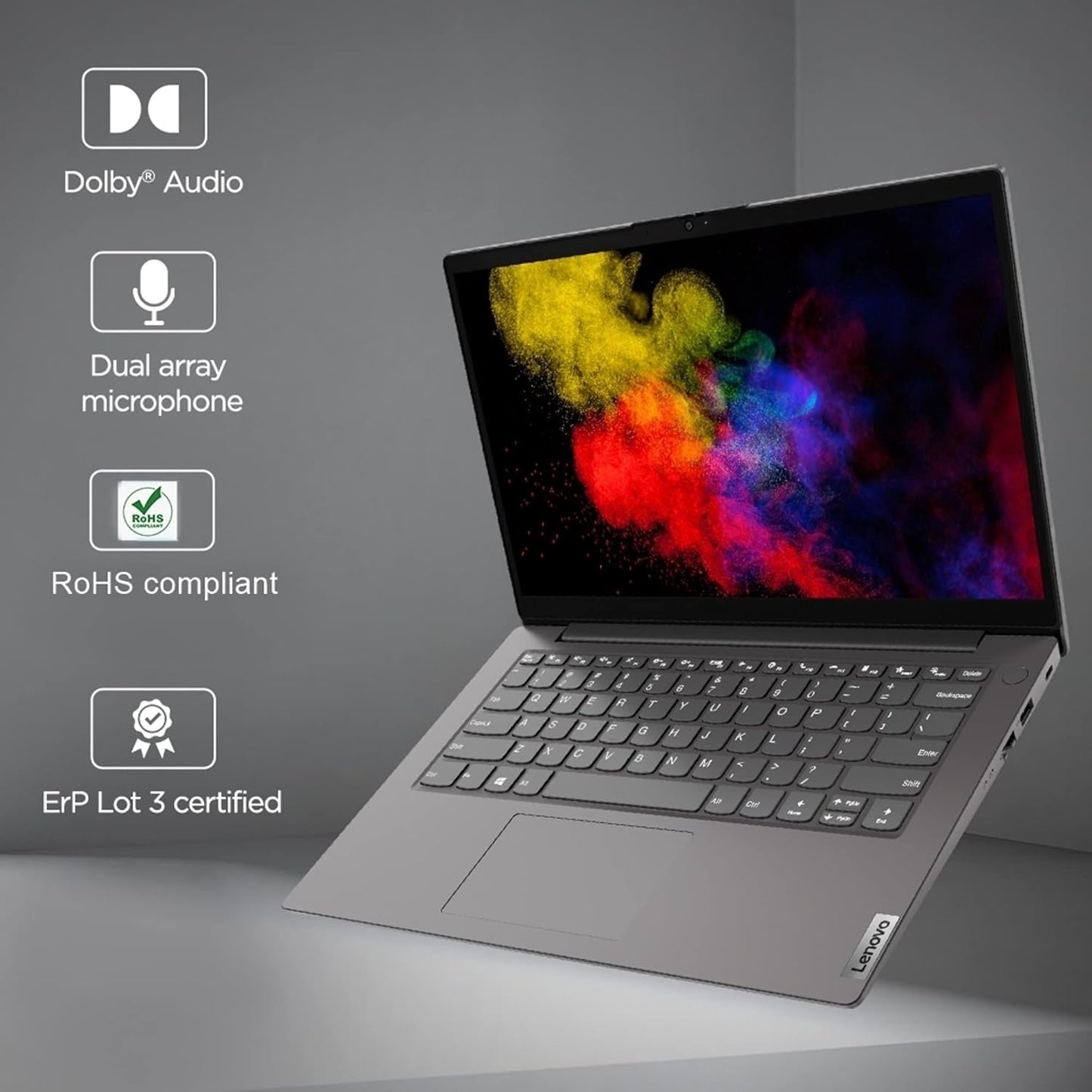 Lenovo V14 i5 12th Gen (82TS005DIH) | 8GB RAM, 512GB SSD, 14" HD Laptop | 1 Year Warranty