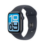 Apple Watch SE 3 GPS 44mm Aluminium Case with Midnight Sport Band - S/M