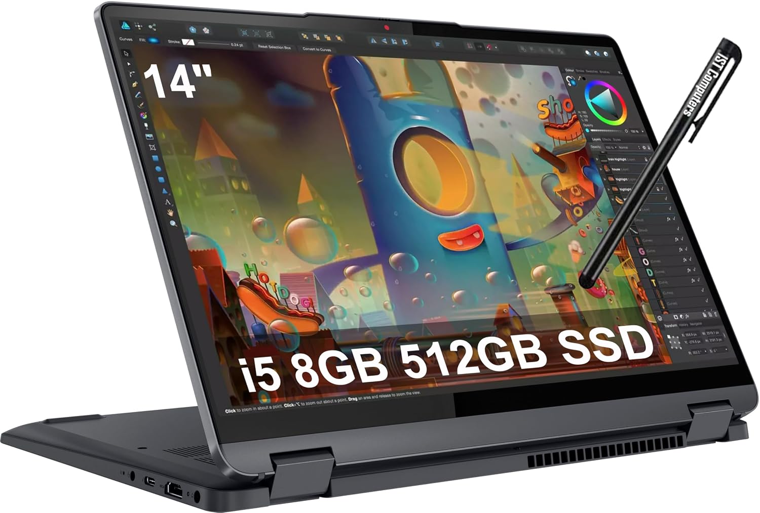 Lenovo IdeaPad Flex 5i Touchscreen Intel Core i5-1235U 8GB RAM 512GB SSD