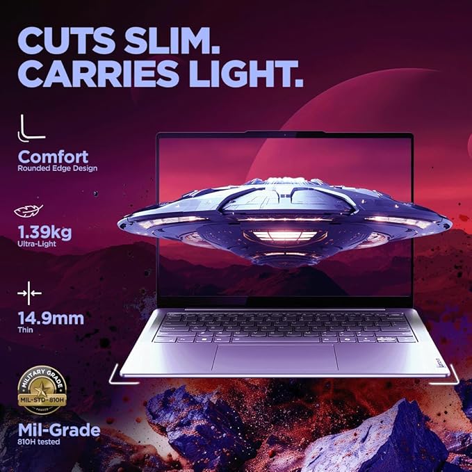 Lenovo YOGA 7i Ultra 9 (83CV00B3IN) | 14" FHD+ | 32GB RAM | 1TB SSD