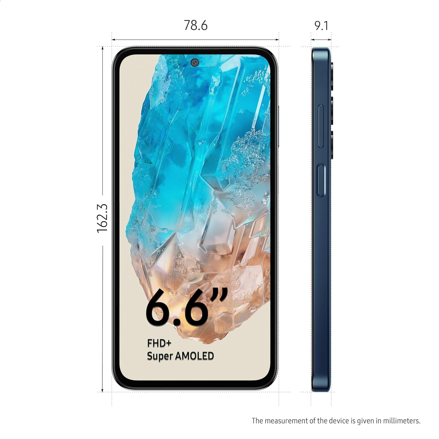 Samsung Galaxy M35 5G | 6GB RAM 128GB Daybreak Blue