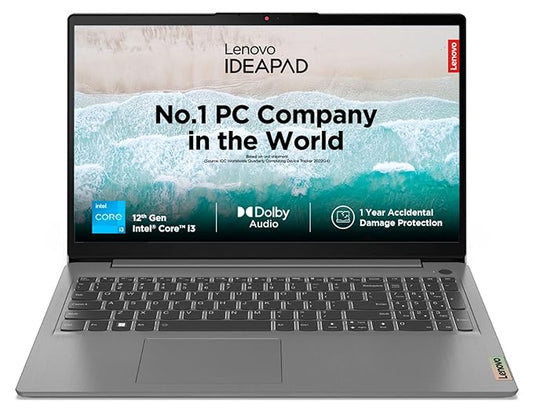 Lenovo IdeaPad Slim 3 Intel Core i3 11th Gen / 8GB RAM / 512GB SSD / Windows 11 + MSO / 15.6" FHD Laptop