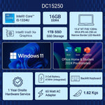 Dell 15 Intel 13th Gen Core i5-1334U Laptop - 16GB RAM 1TB SSD