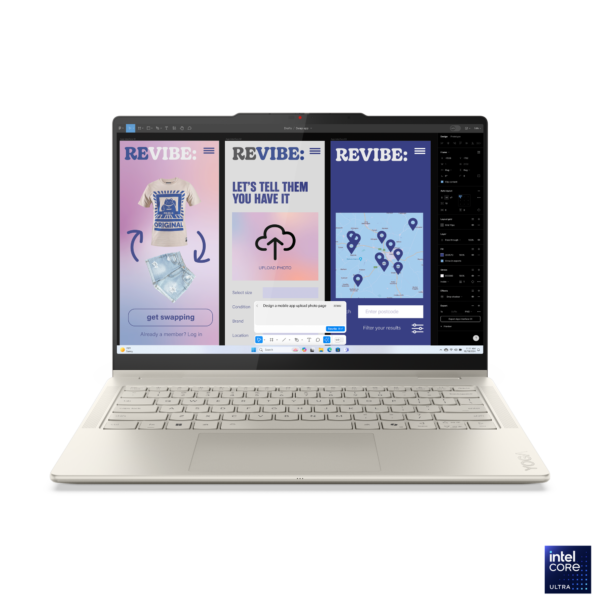 Lenovo Yoga 7i Ultra 7 (83JQ000NIN) – 32GB RAM, 1TB SSD, 14″ FHD+ Touch Laptop