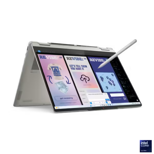 Lenovo Yoga 7i Ultra 7 (83JQ000NIN) – 32GB RAM, 1TB SSD, 14″ FHD+ Touch Laptop