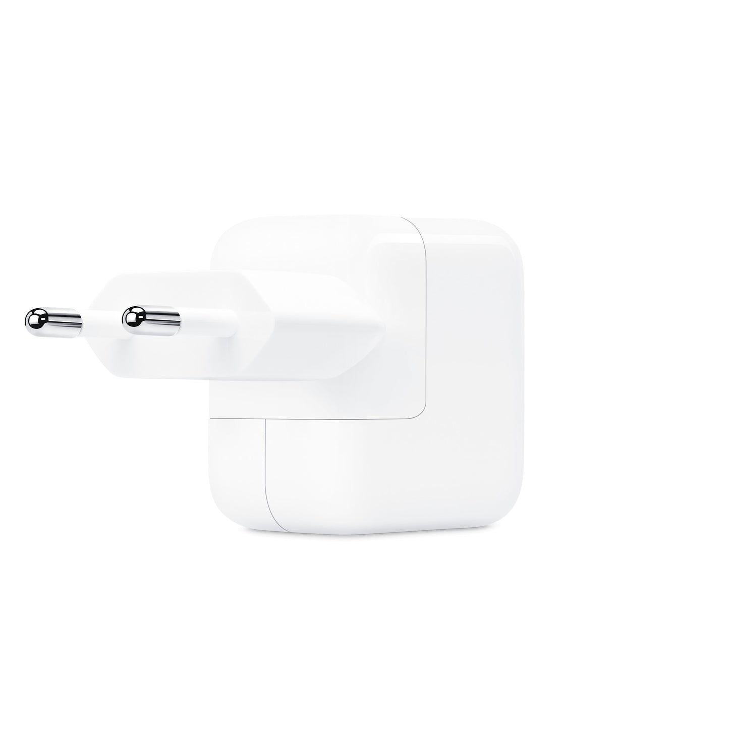 Apple 12W USB Power Adapter white compact wall charger with foldable plug
