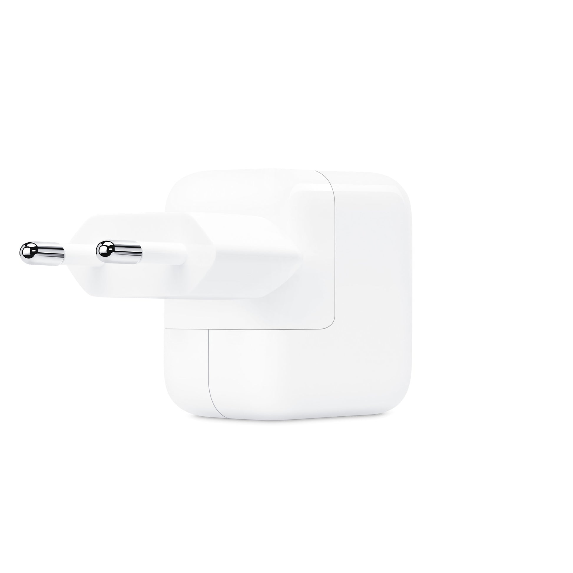 Apple 12W USB Power Adapter white compact wall charger with foldable plug