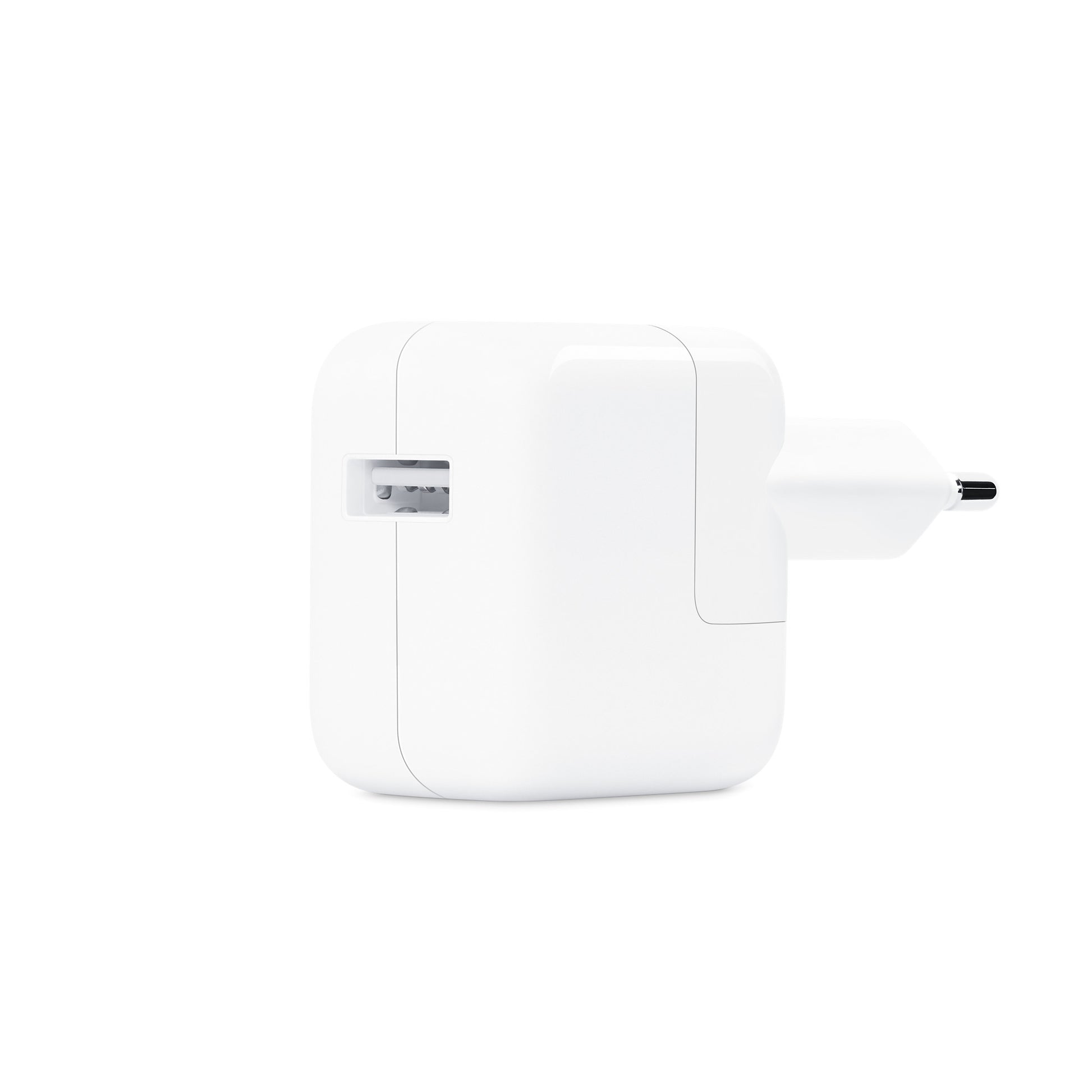 Apple 12W USB Power Adapter white wall charger with USB port for fast charging