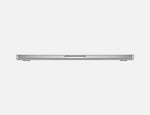 Side profile view of closed 14-inch MacBook Pro M4 laptop by Apple in silver