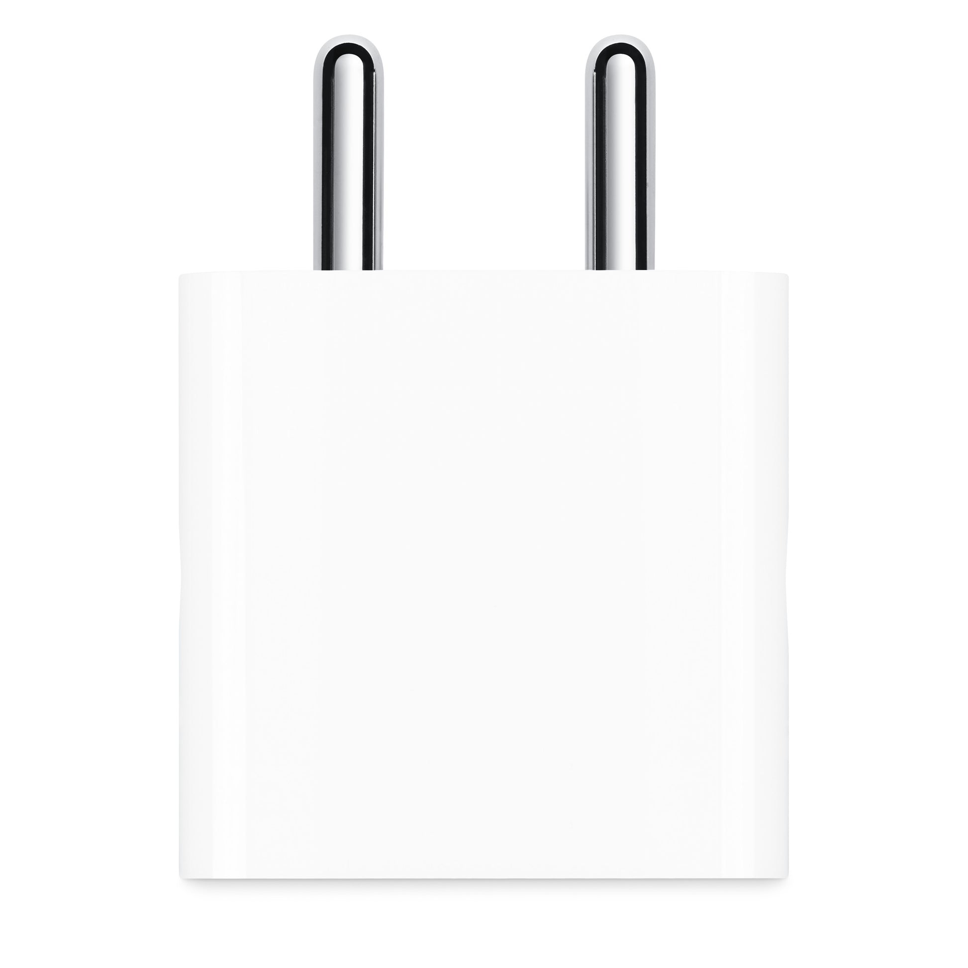 Apple 20W USB-C charger white compact power adapter with two metal prongs
