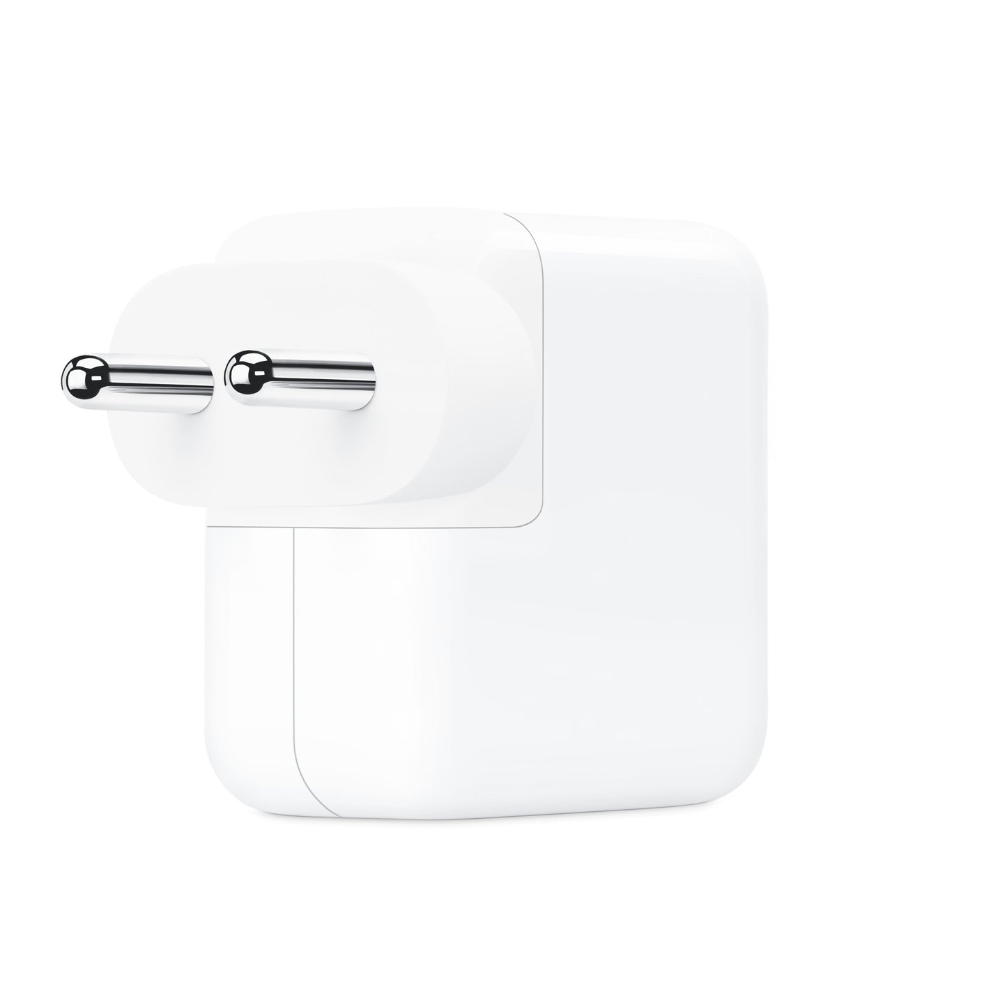 Apple 30W USB-C power adapter white compact wall charger with European plug