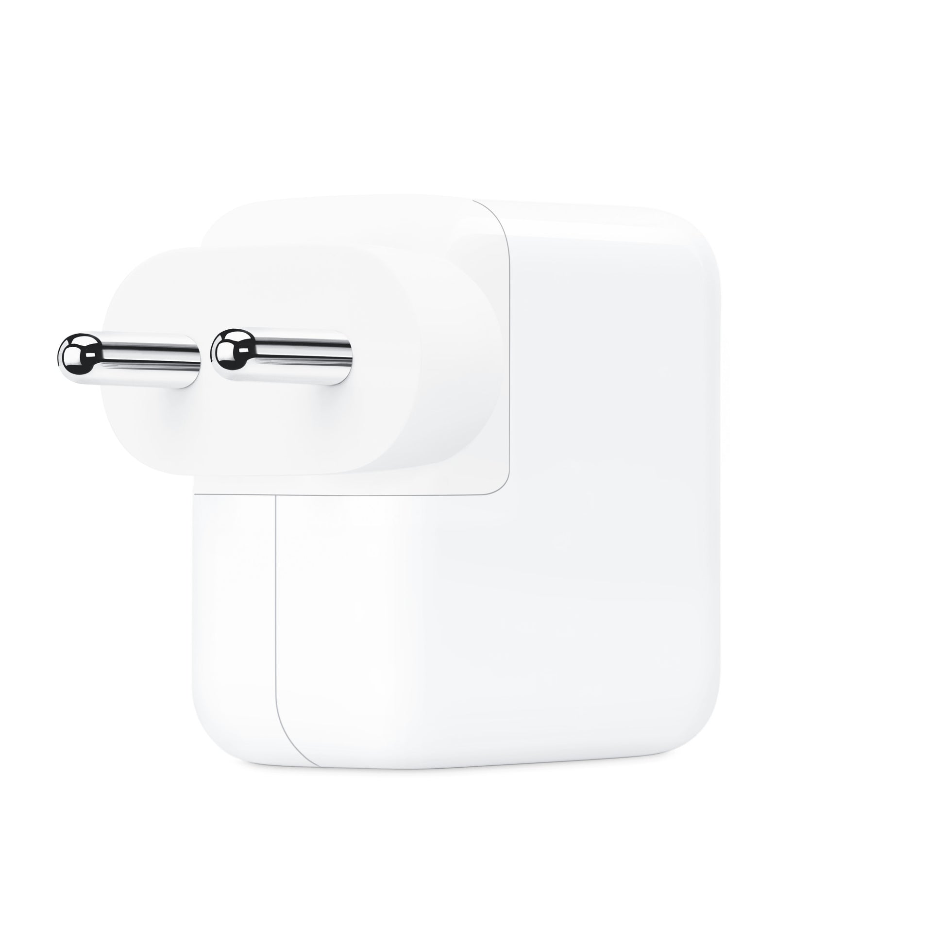 Apple 30W USB-C power adapter white compact wall charger with European plug