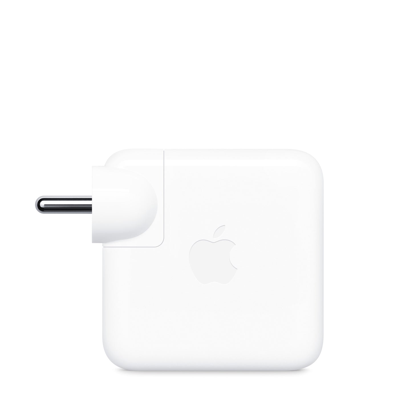 Apple 70W USB-C Charger white adapter with foldable plug for fast device charging