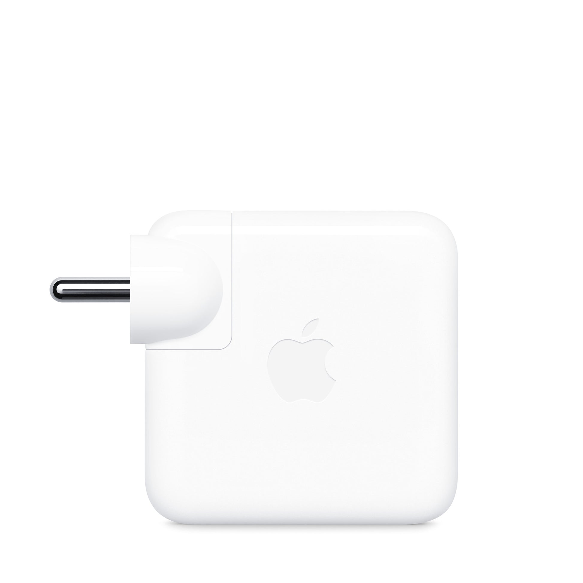 Apple 70W USB-C Charger white adapter with foldable plug for fast device charging