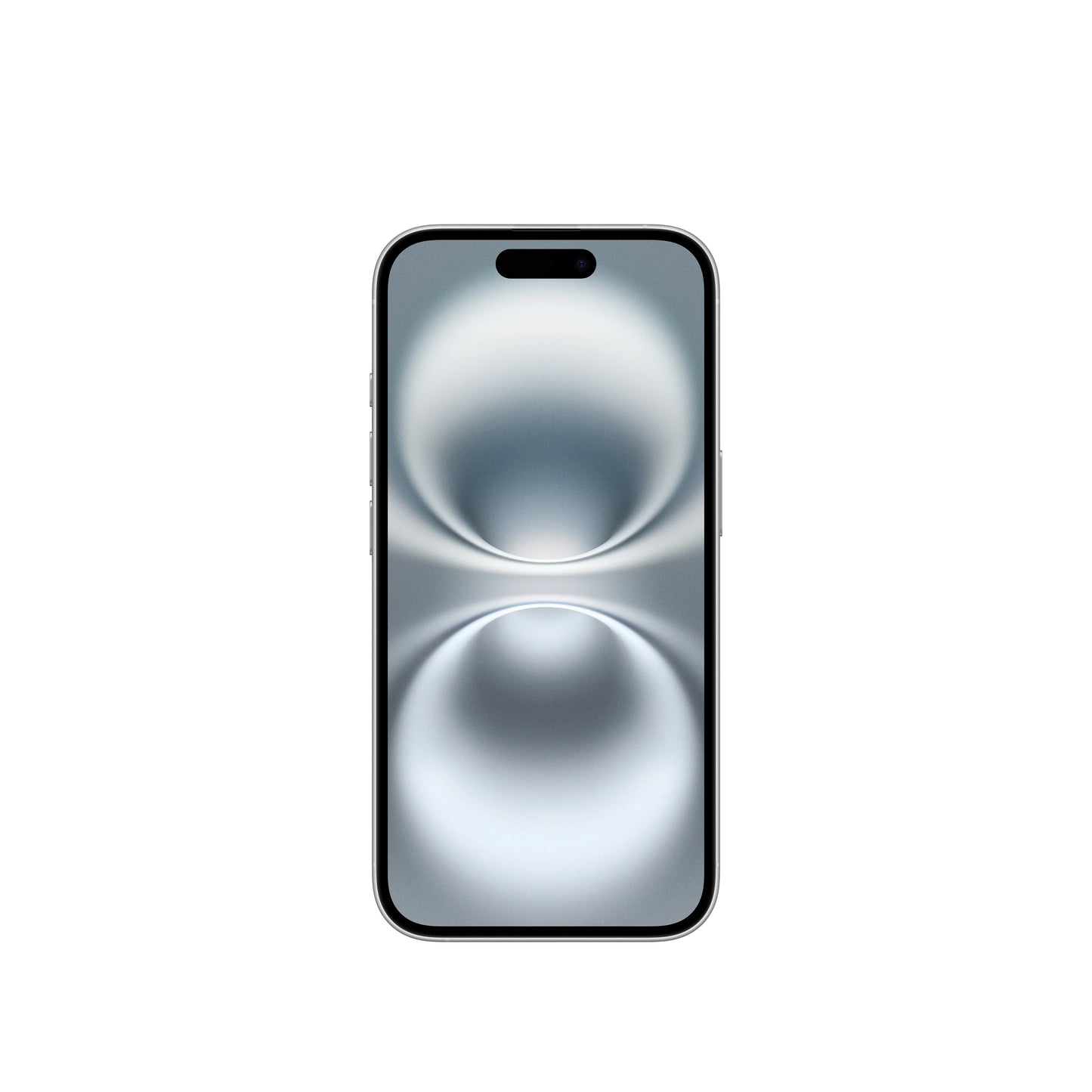 Apple iPhone 16 White 128GB purchase front view with edge-to-edge display and sleek design